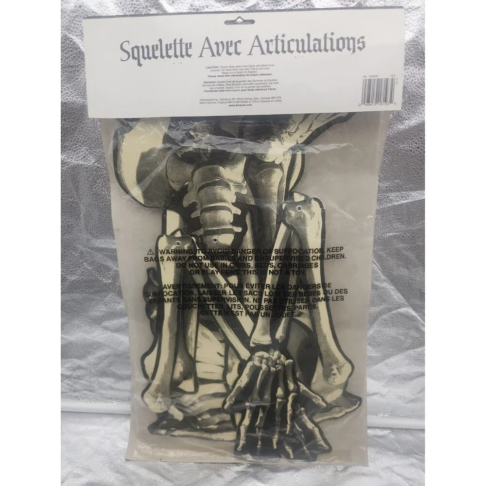Die Cut Skeleton Jointed Articulated 53